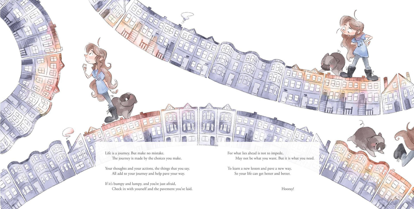 page showing calming affirmations for kids