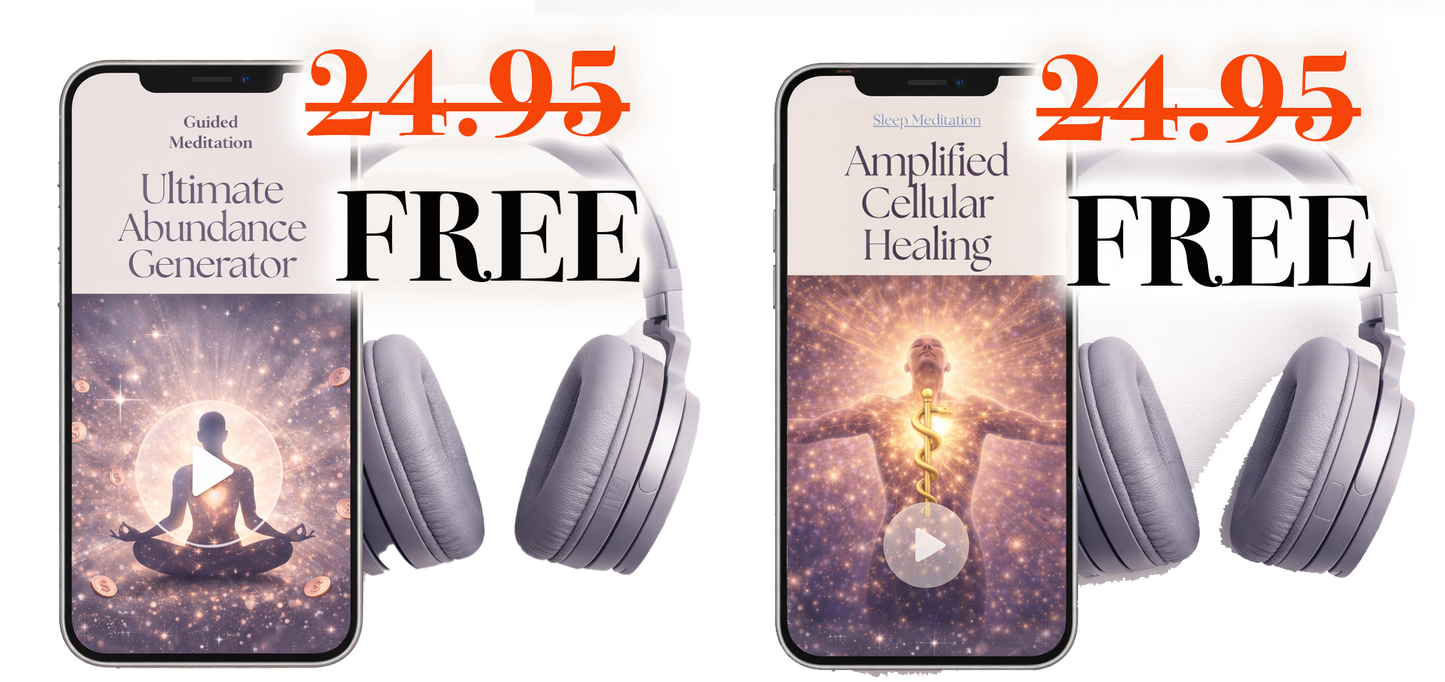Anxiety Relief & Nervous System Healing Meditation Collection Special Offer
