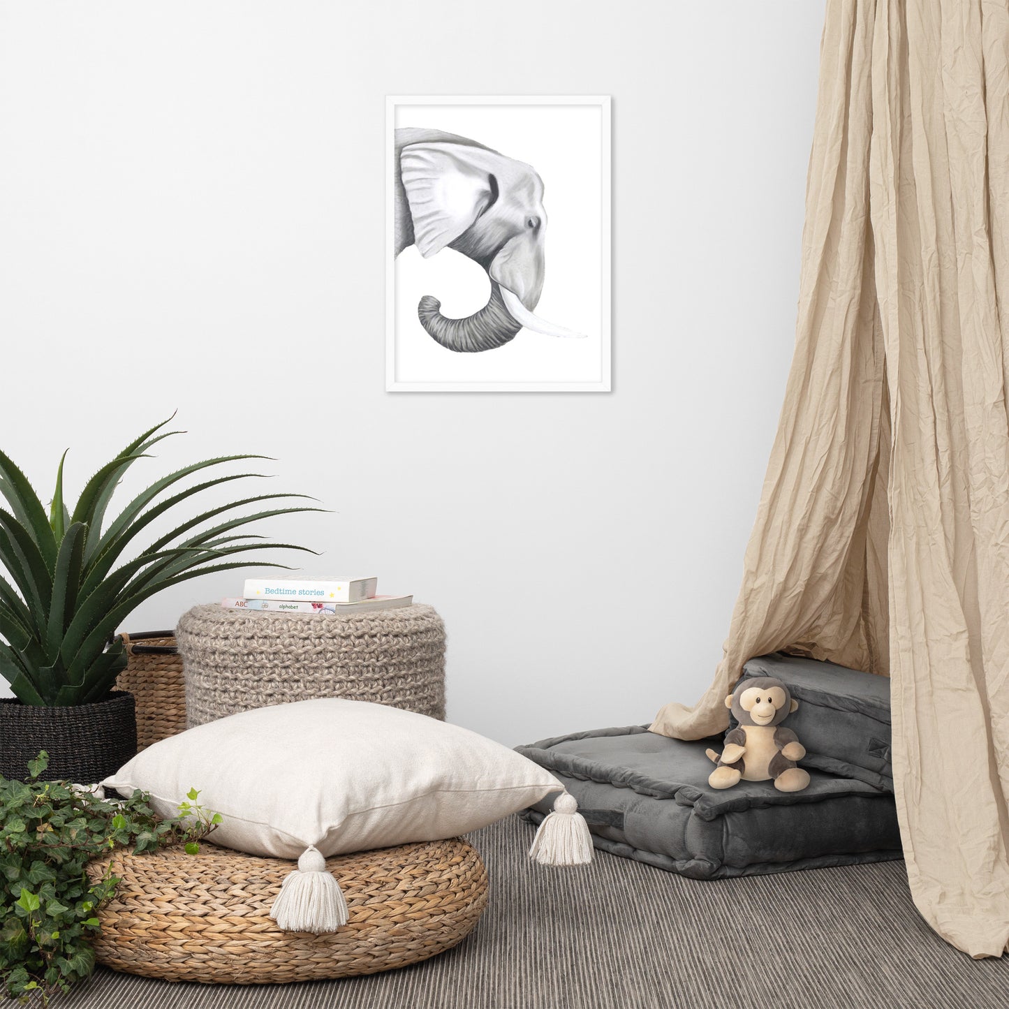 Elephant Framed poster