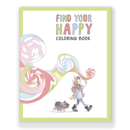 Find Your Happy Coloring Book