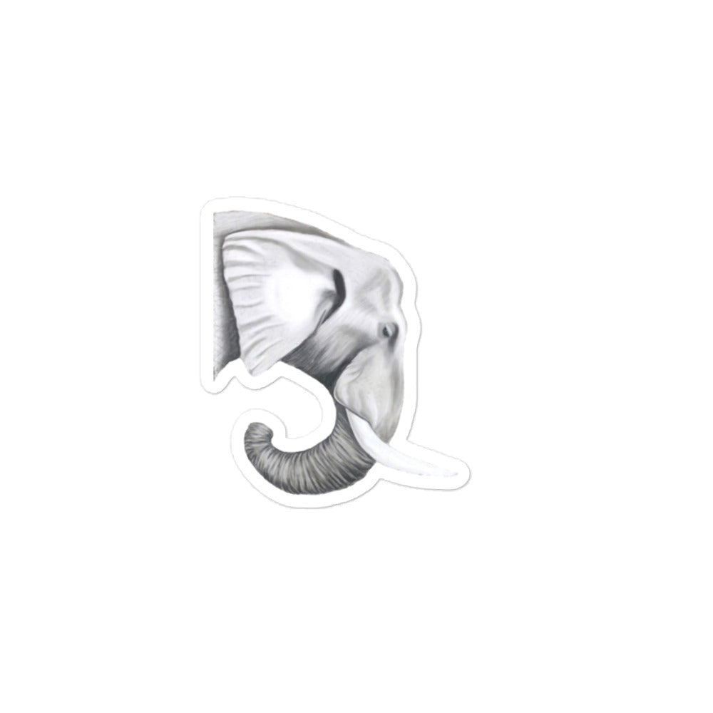 Elephant Bubble-free sticker