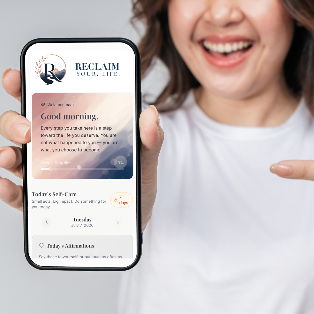 Reclaim™ | Your Personalized Recovery & Life Rebuilding App After Narcissistic Abuse & High-Conflict Divorce