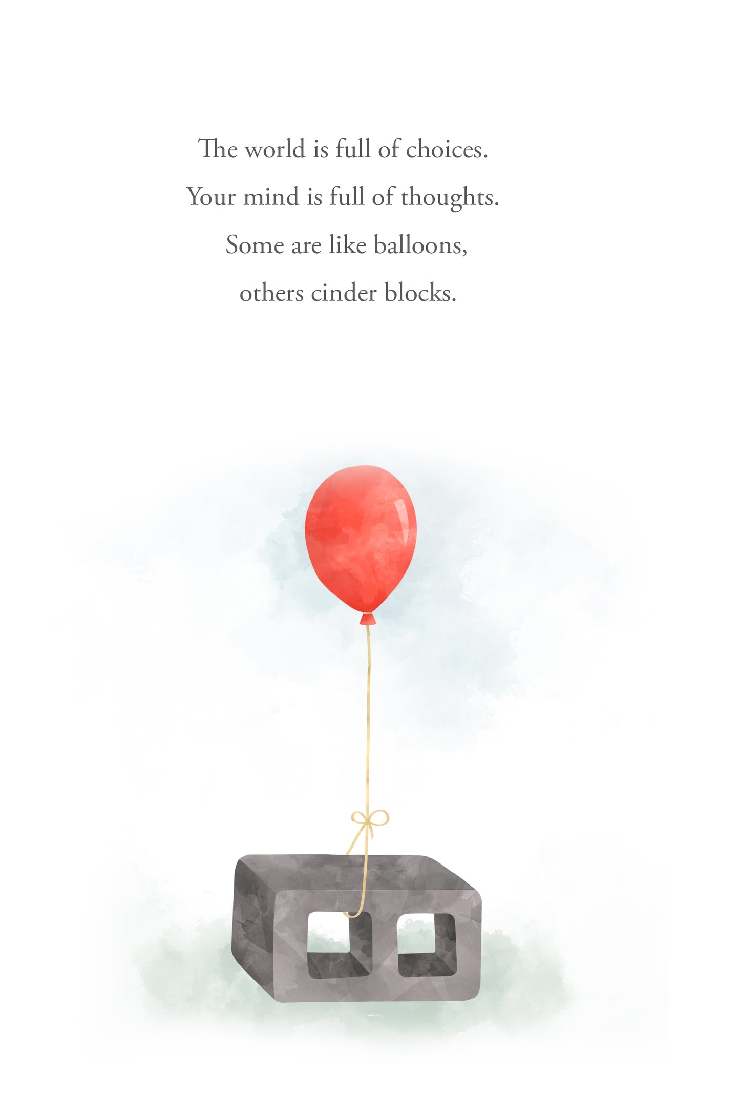 page from LIGHT book for kids about peer pressure