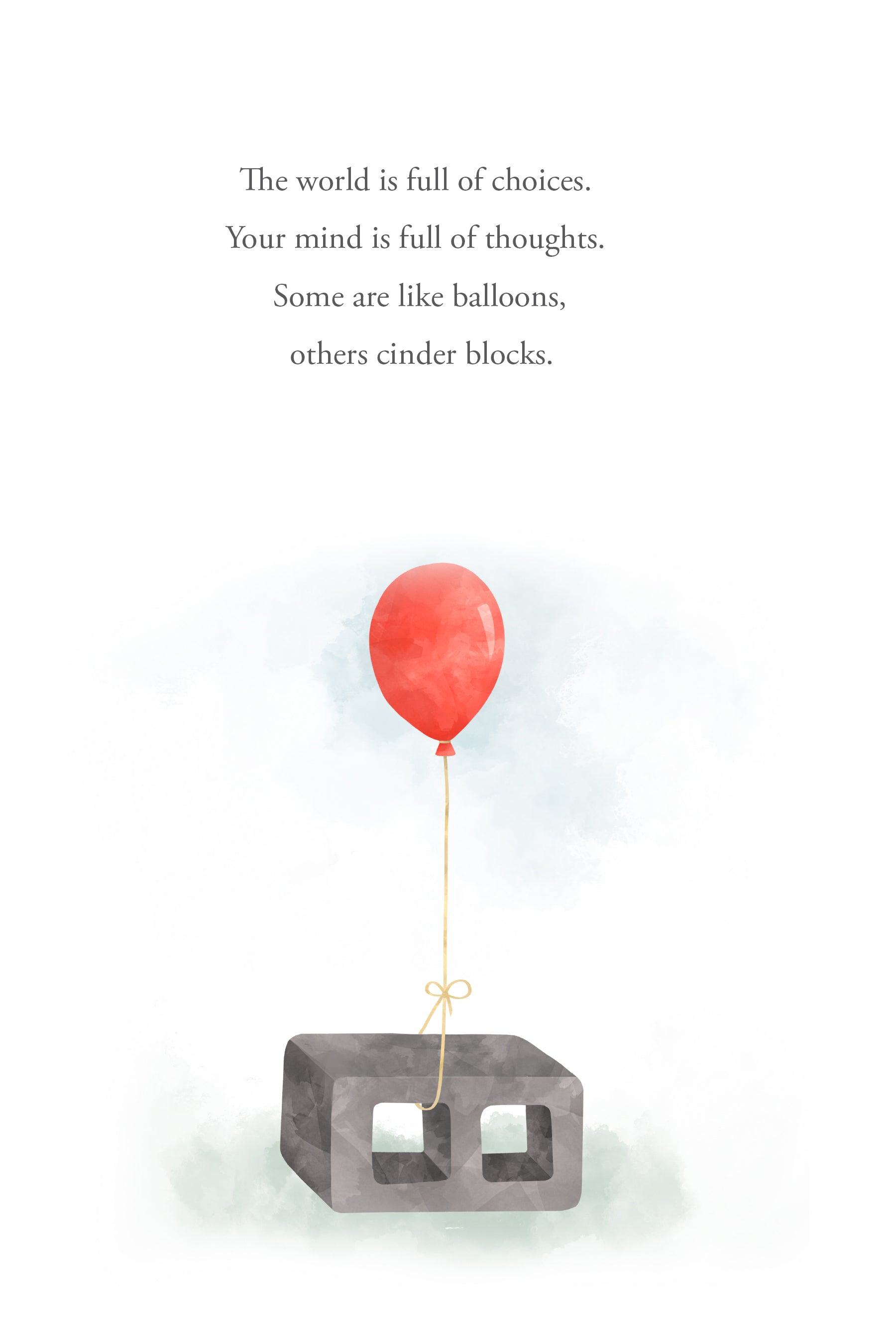 page from LIGHT book for kids about peer pressure
