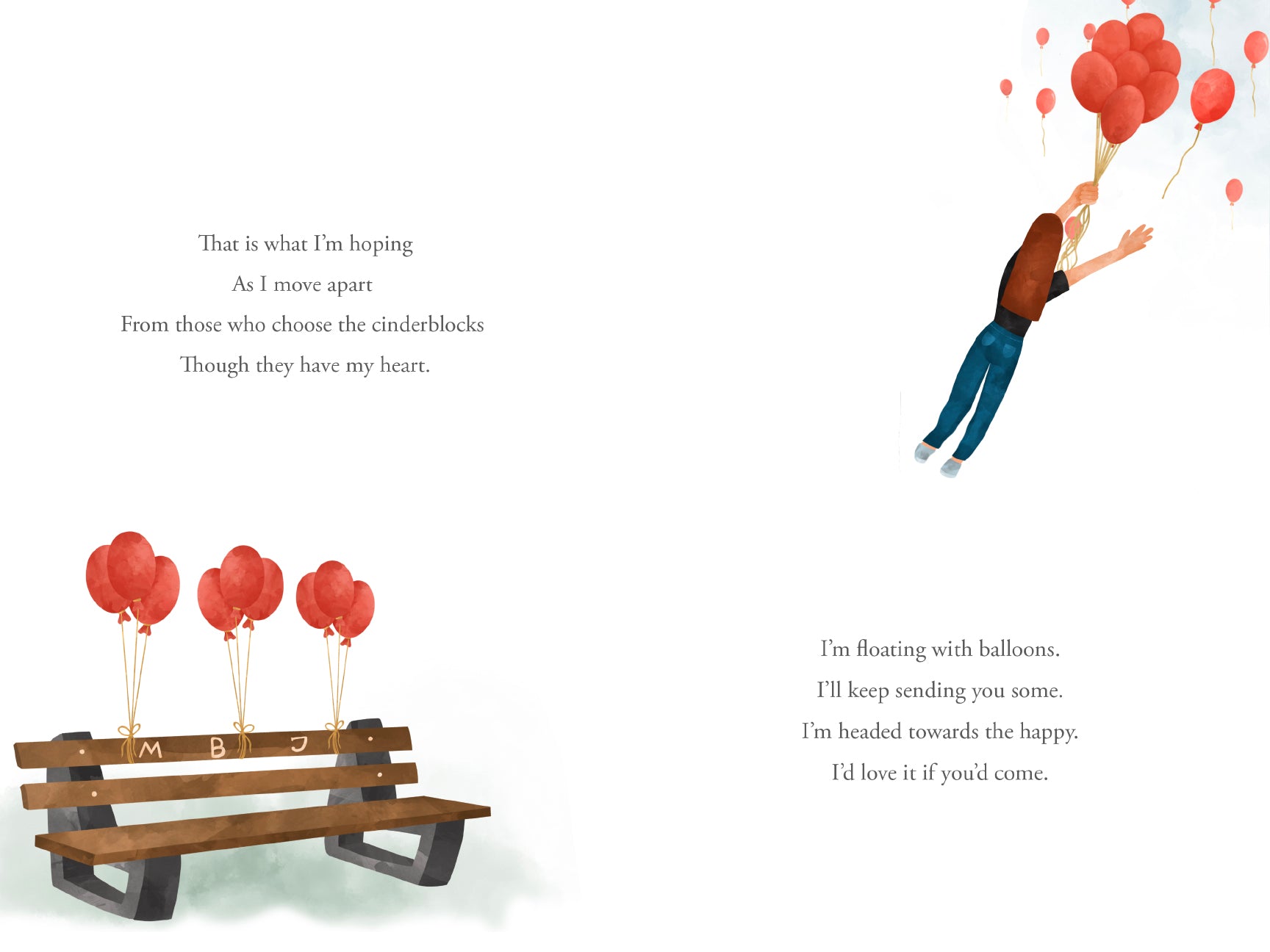 page from book LIGHT addressing making good choices when it's hard