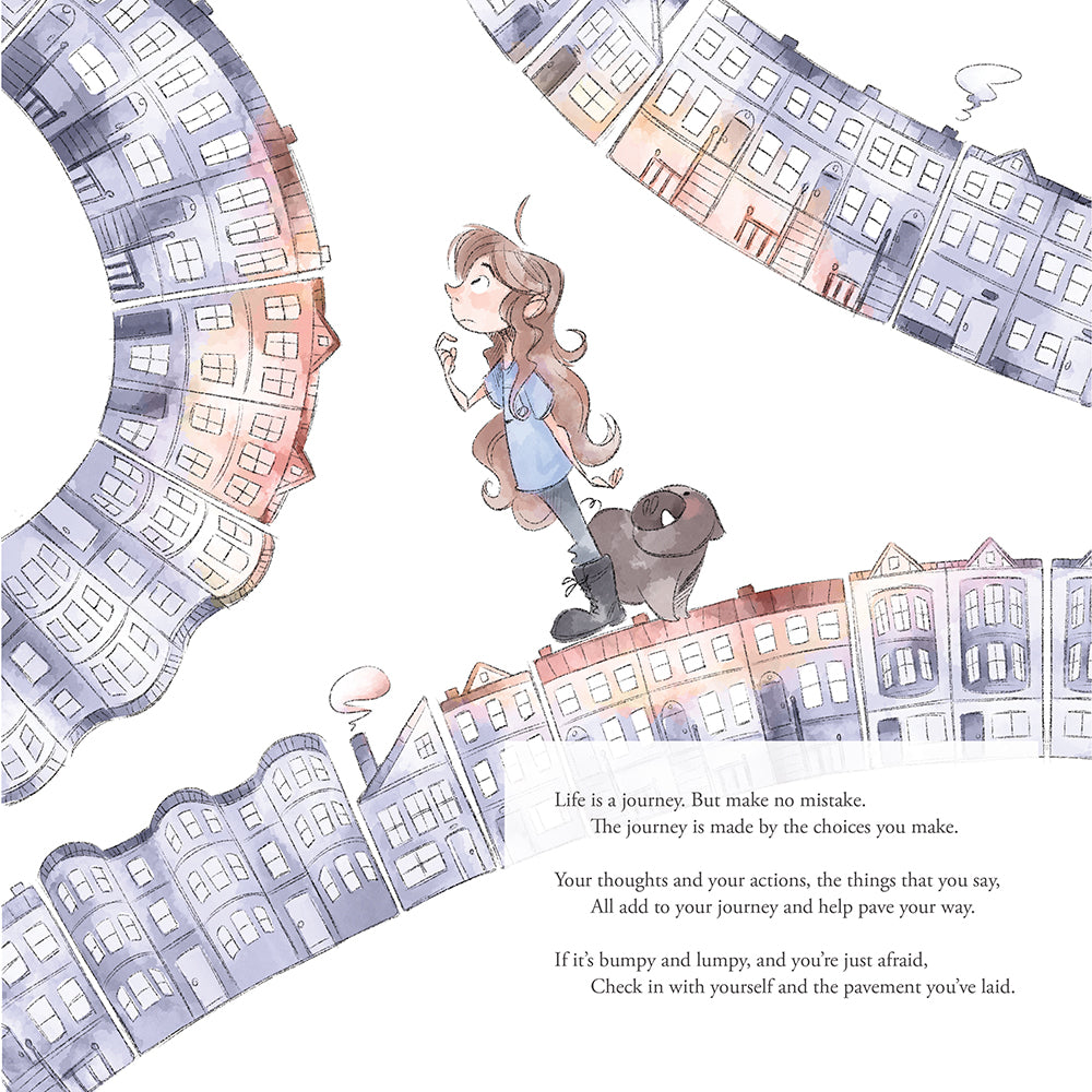 page from Find Your Happy – book for kids with anxiety