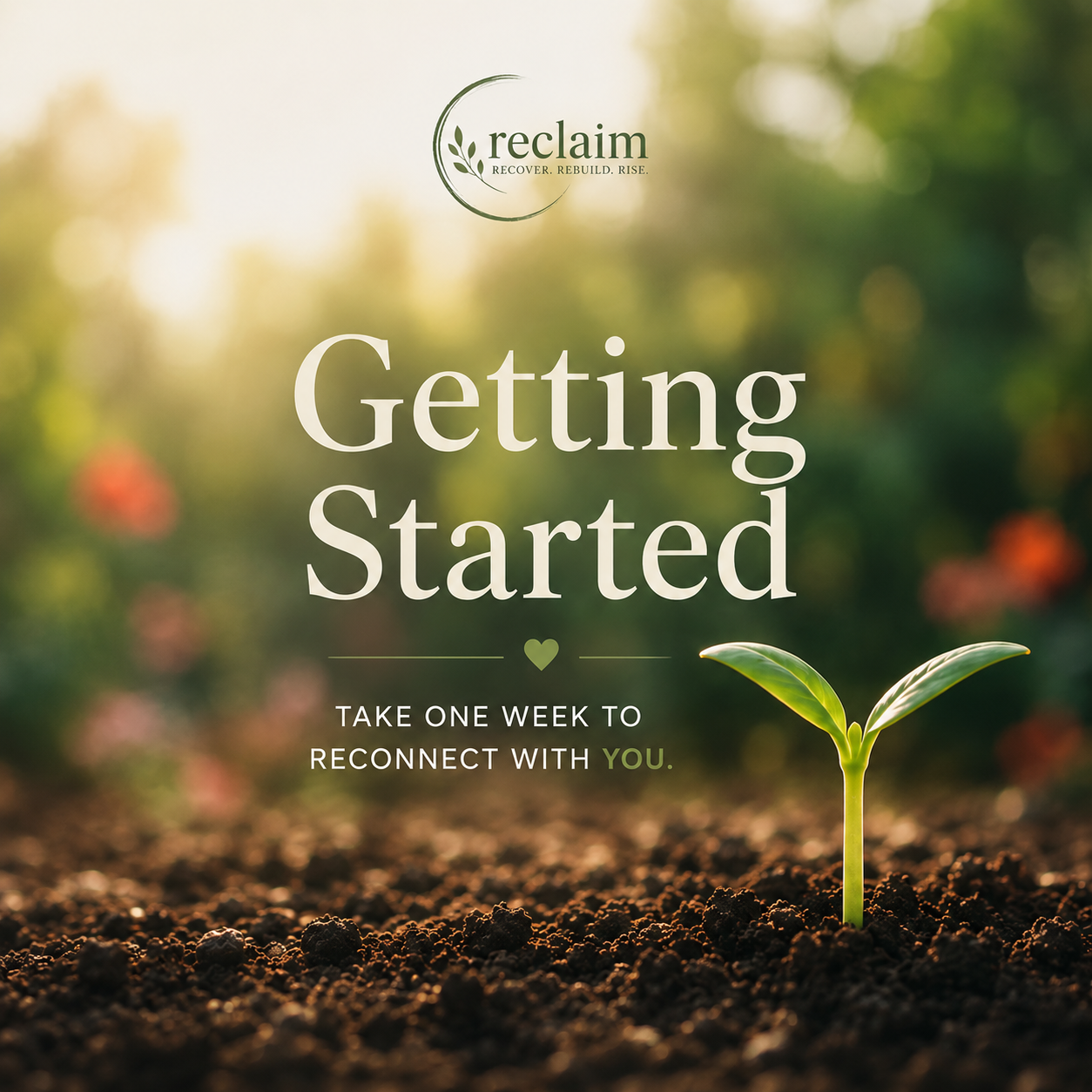 Reclaim™ | GETTING STARTED