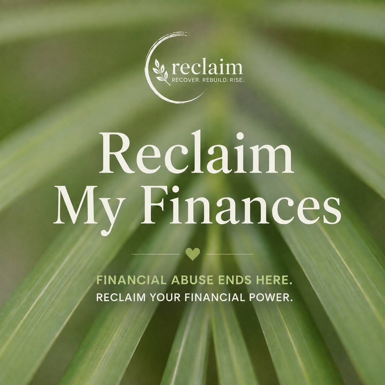 Reclaim™ | RECLAIM MY FINANCES