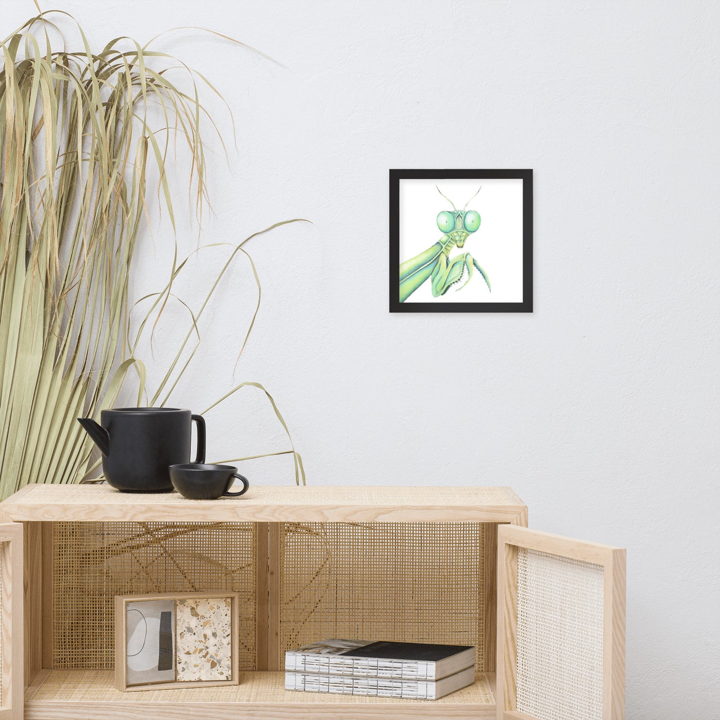 Praying Mantis Framed poster