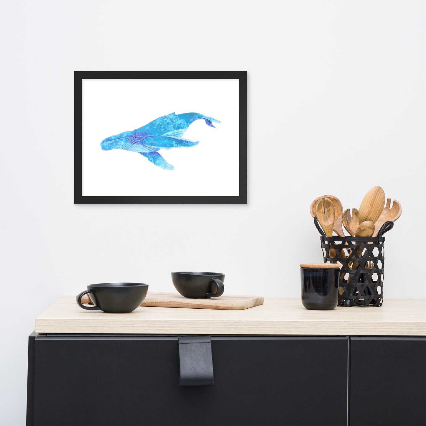 Humpback Whale Framed Print
