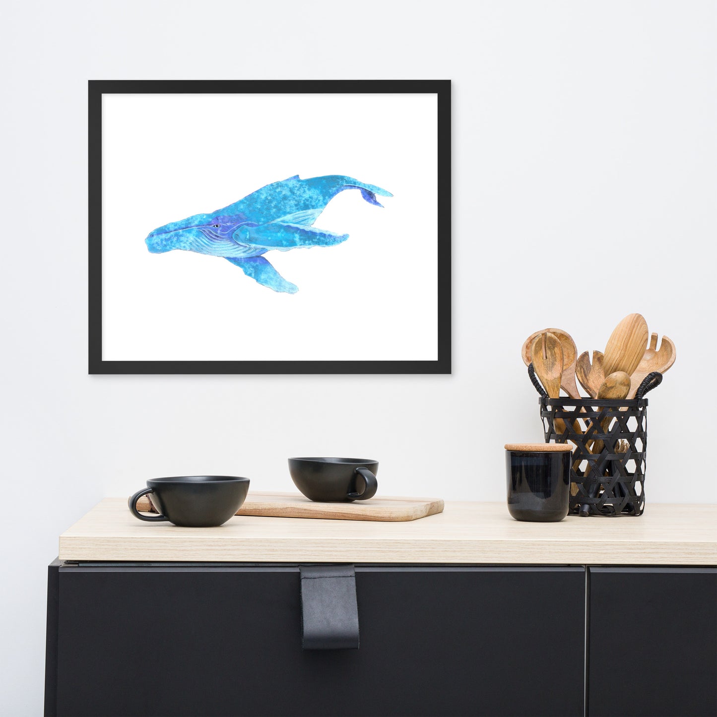 Humpback Whale Framed Print