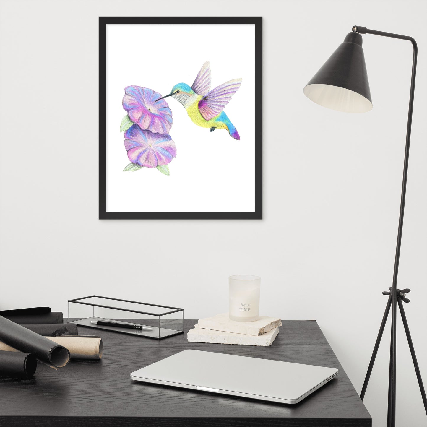 Hummingbird Framed poster
