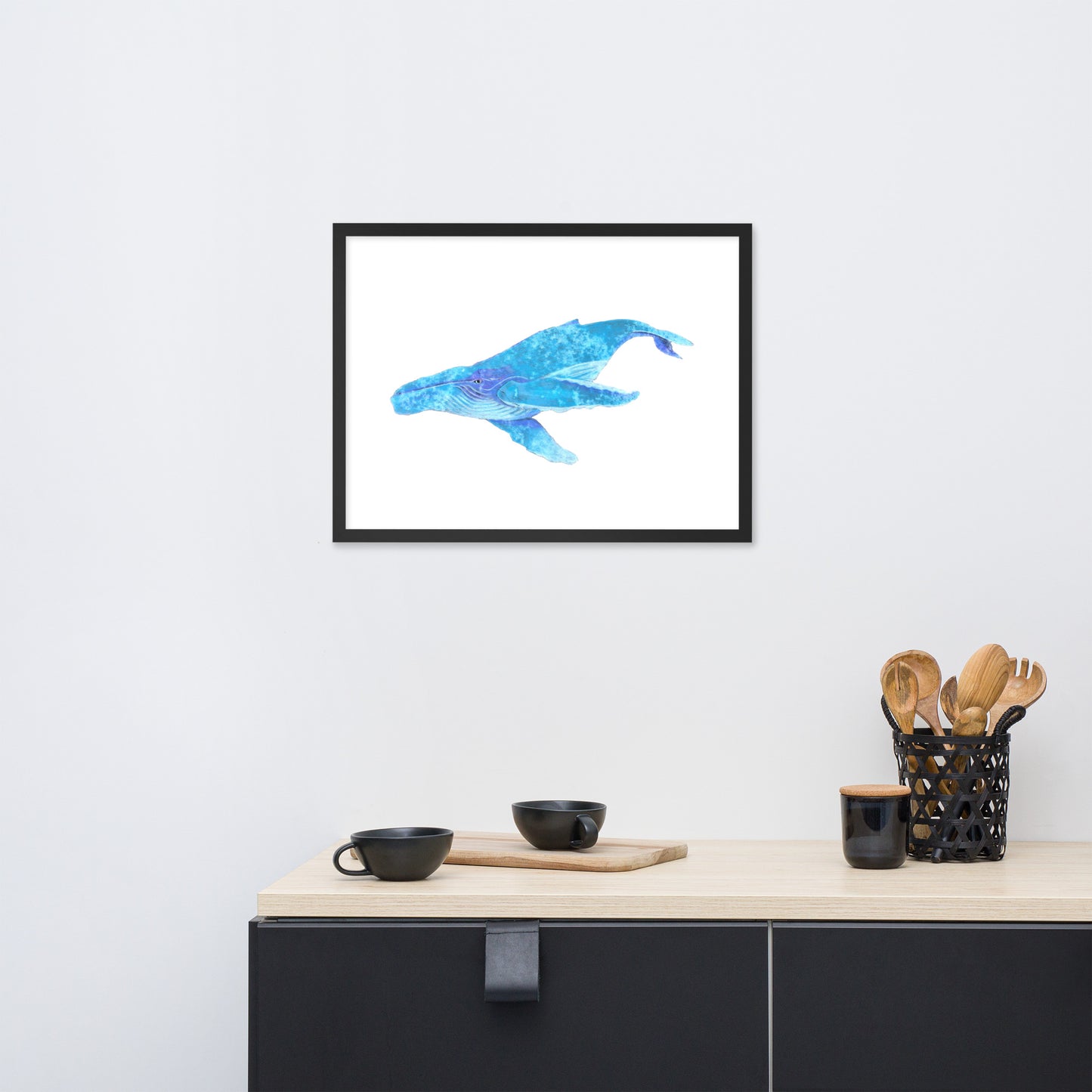 Humpback Whale Framed Print