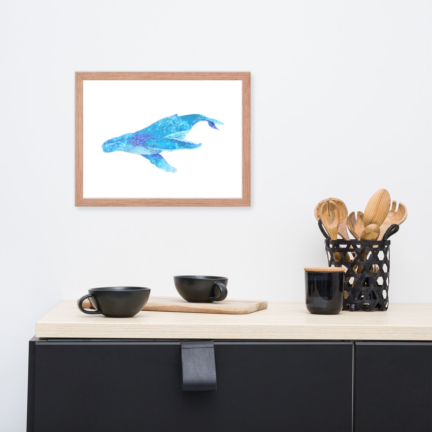 Humpback Whale Framed Print