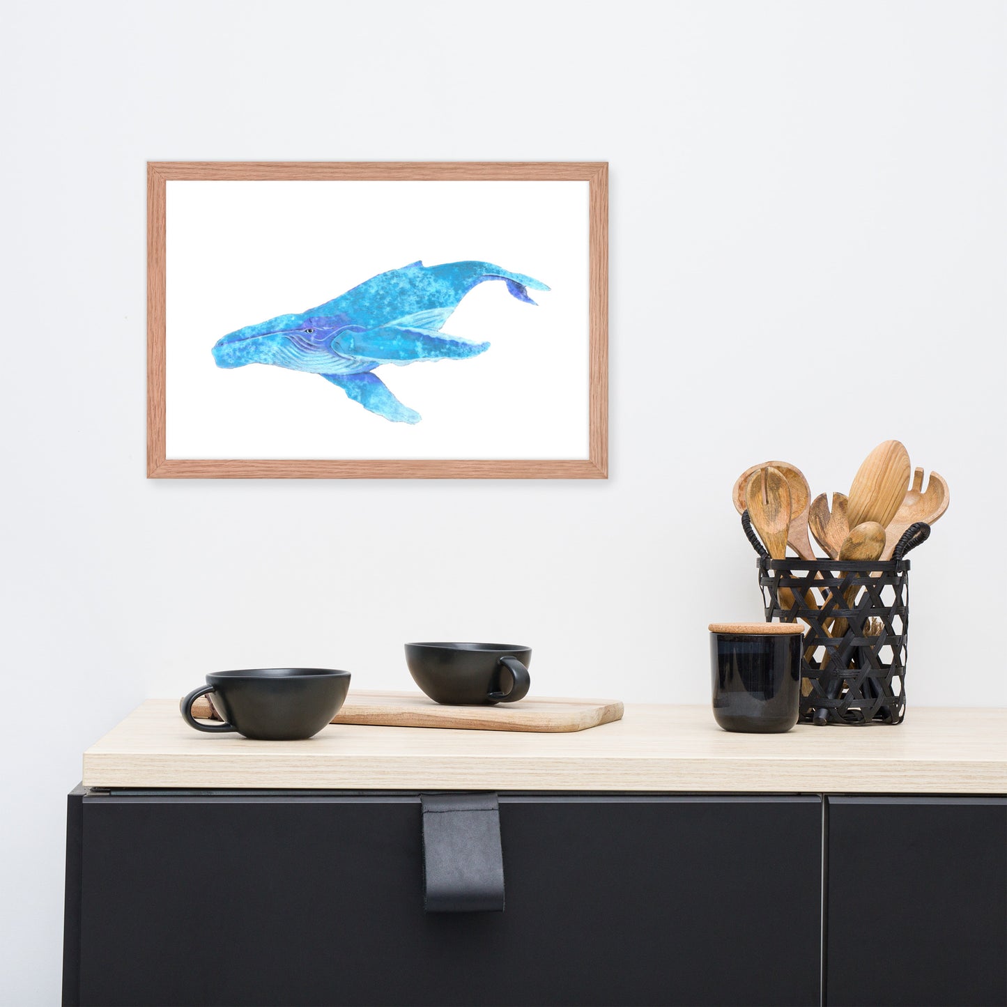 Humpback Whale Framed Print