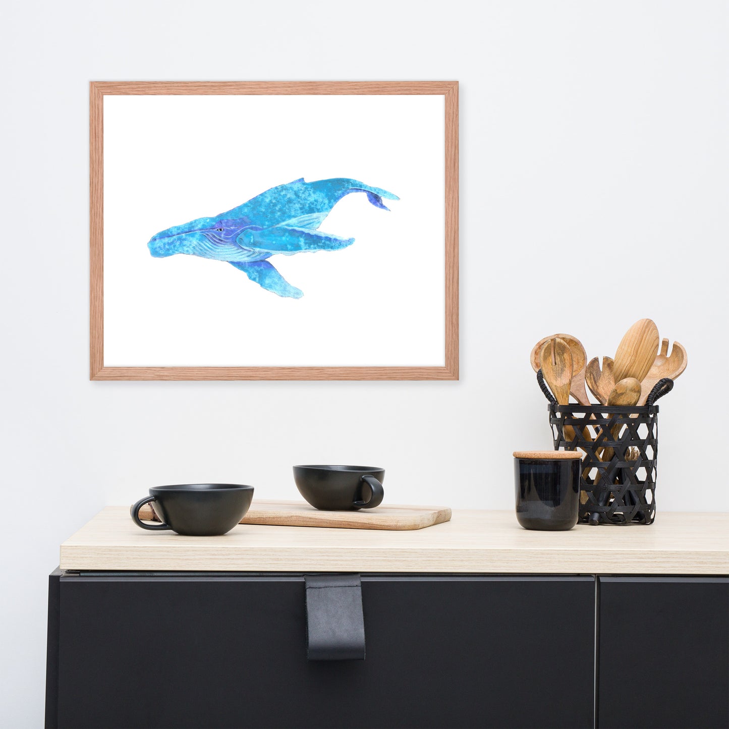 Humpback Whale Framed Print