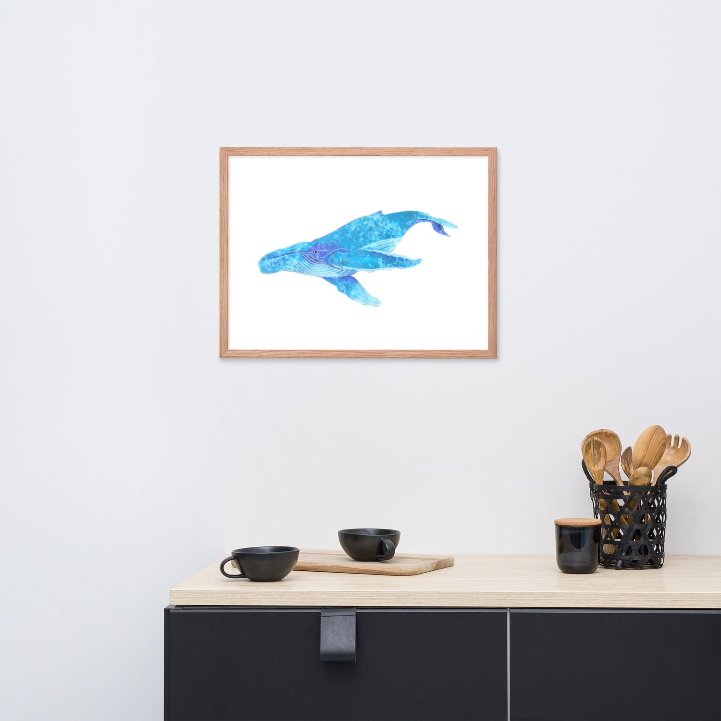 Humpback Whale Framed Print