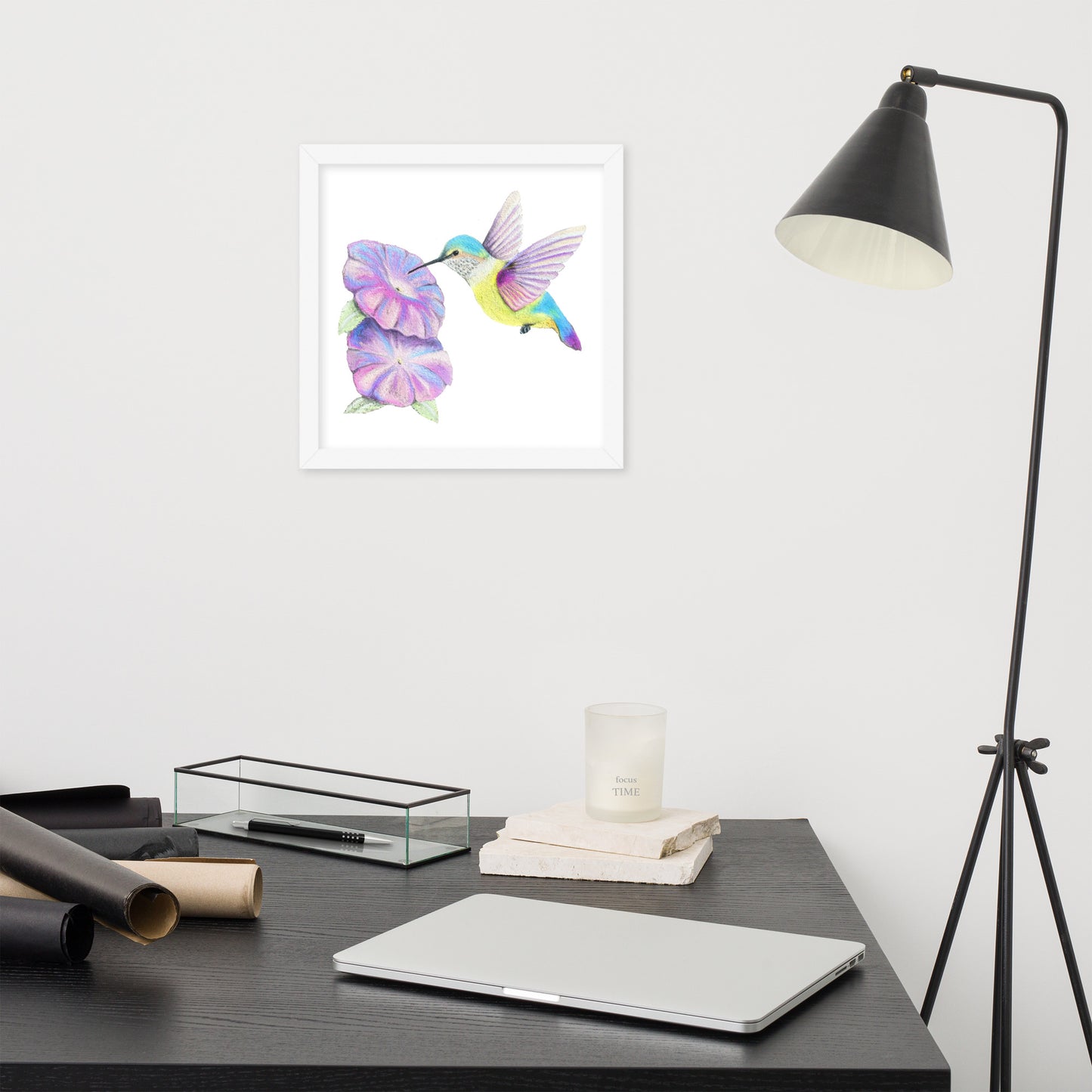 Hummingbird Framed poster