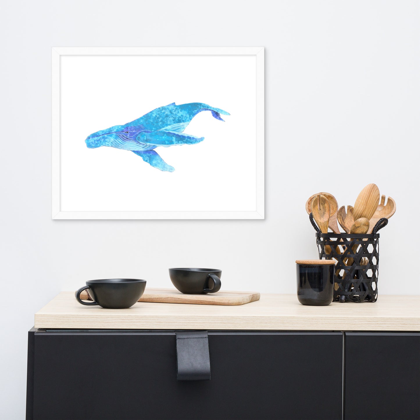 Humpback Whale Framed Print