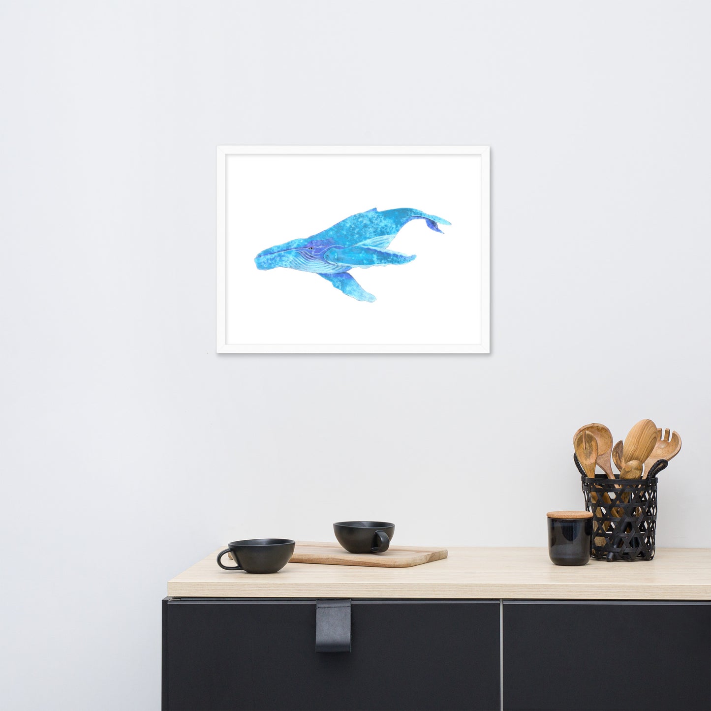 Humpback Whale Framed Print