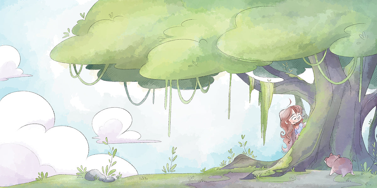 cover image for healing children's book find your happy
