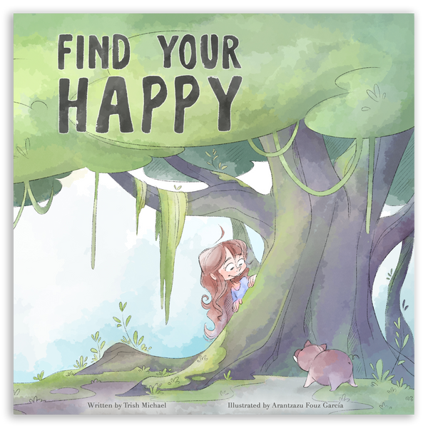 cover of Find Your Happy – book for kids with anxiety
