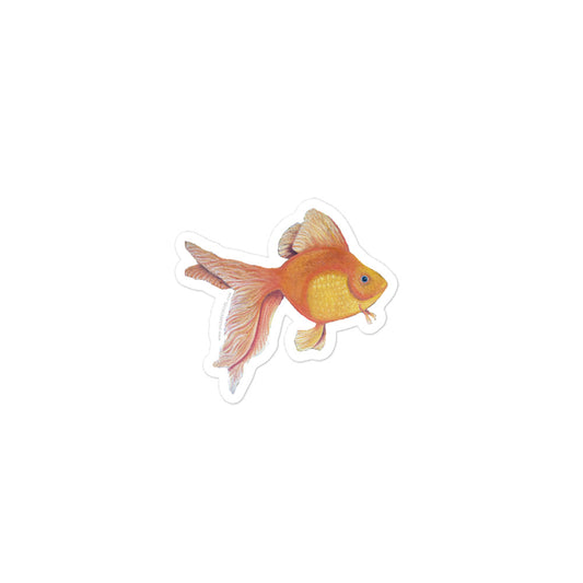 Goldfish Bubble-free sticker