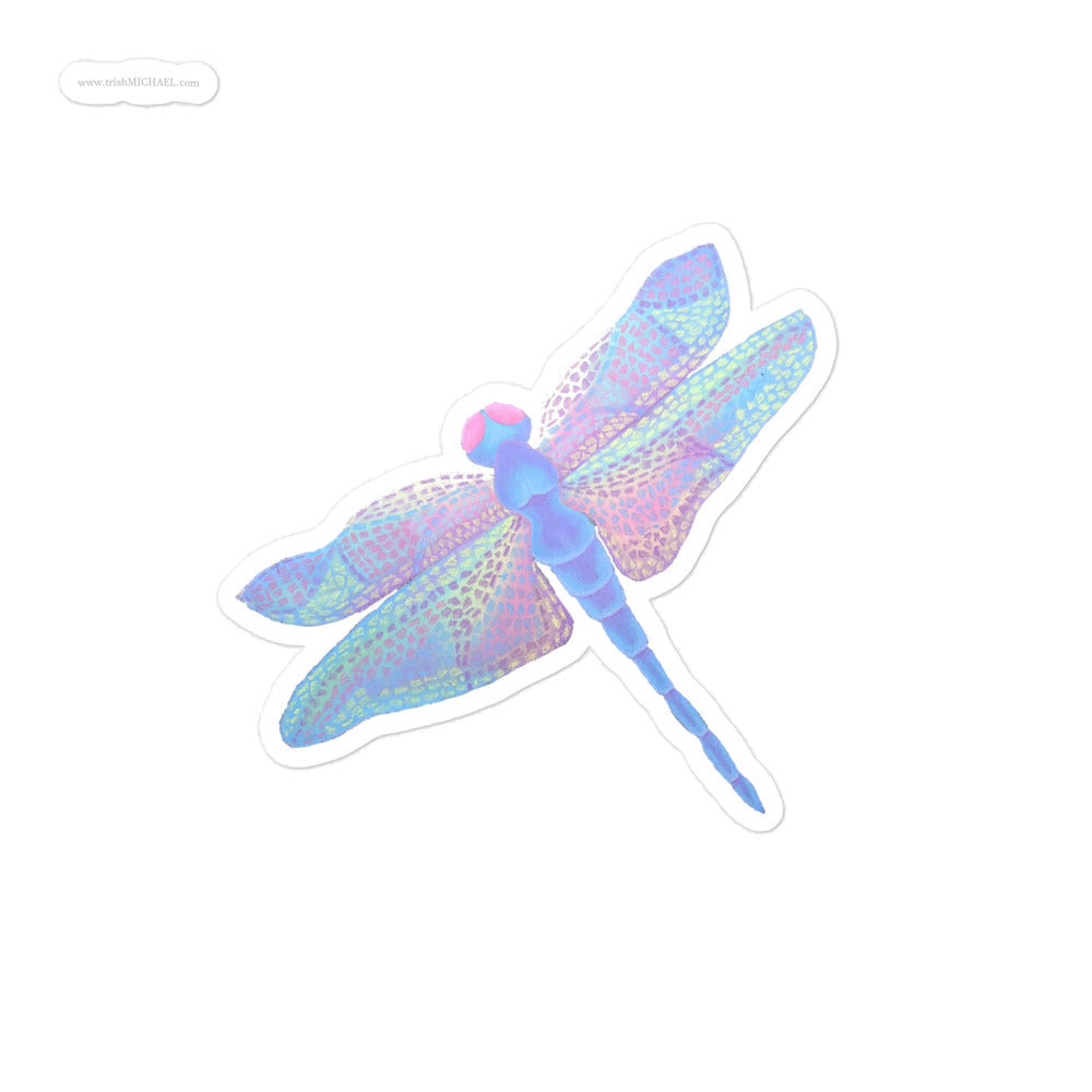 Dragonfly Bubble-free stickers