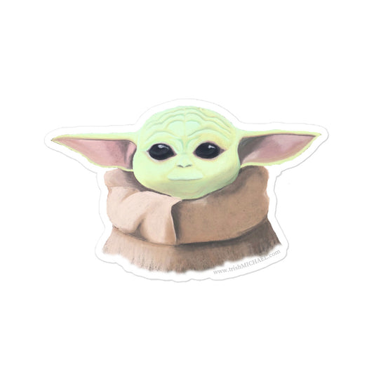 Grogu Bubble-free sticker