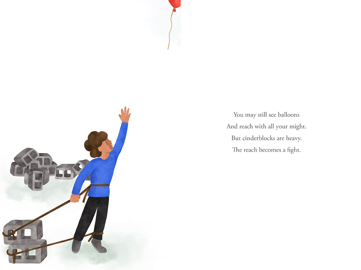 page from LIGHT children's book about protecting your light