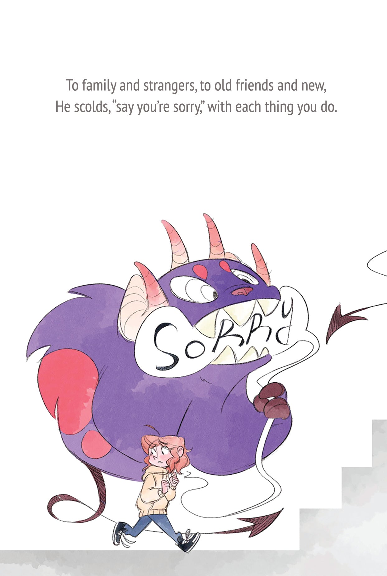 The Sorry Monster - A Picture Book That Helps Kids Break Free from People-Pleasing