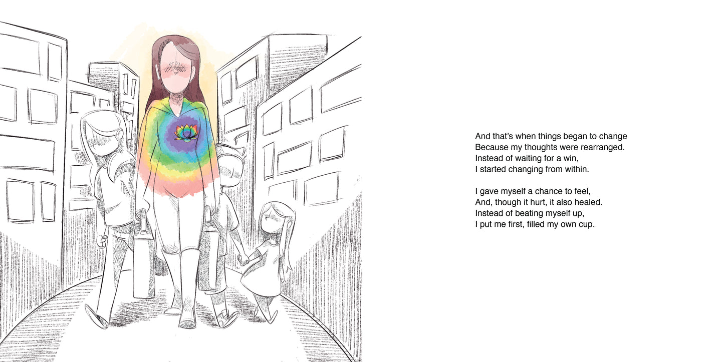 page from I Feel Super an empowering children's book