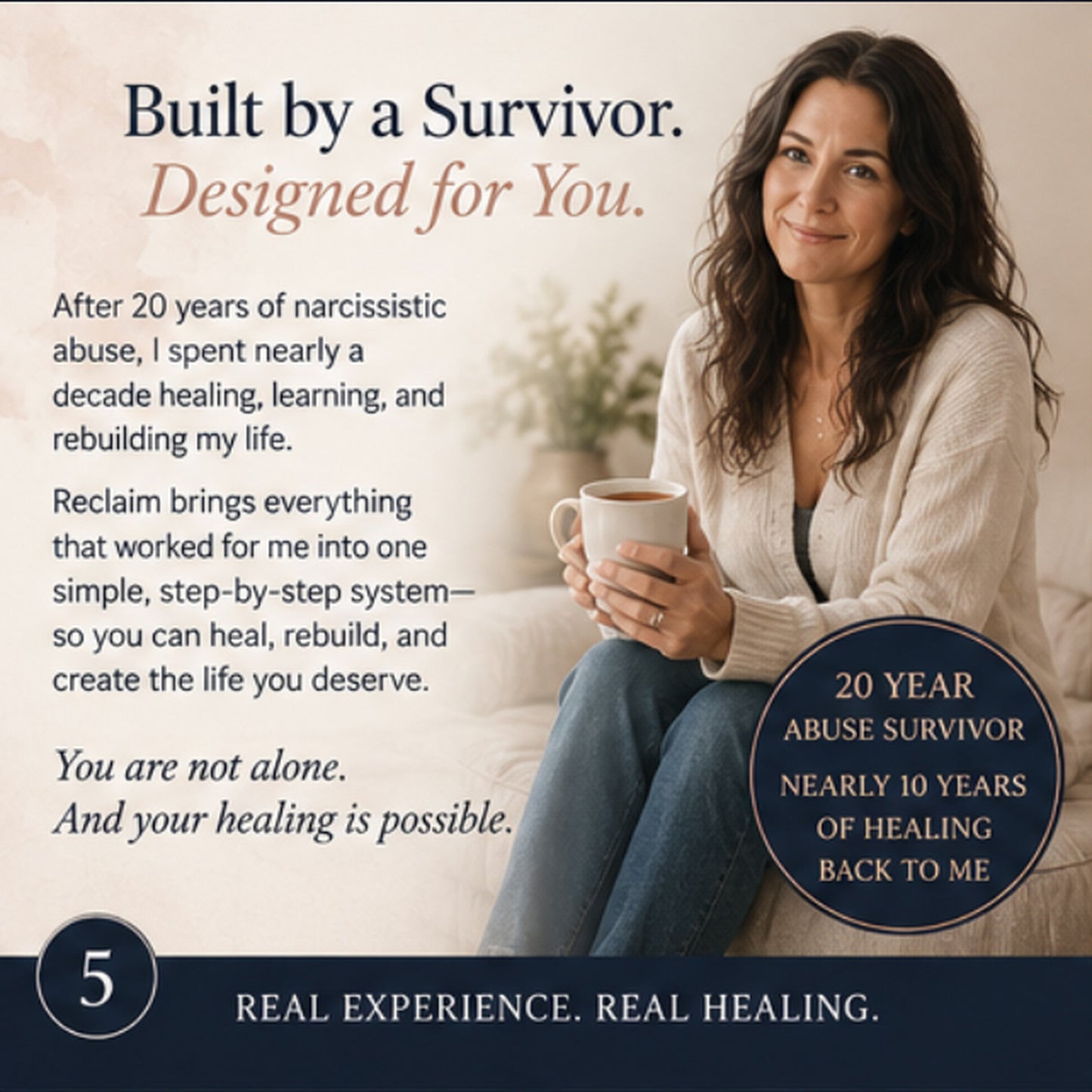 Reclaim™ | Your Personalized Recovery & Life Rebuilding App After Narcissistic Abuse & High-Conflict Divorce